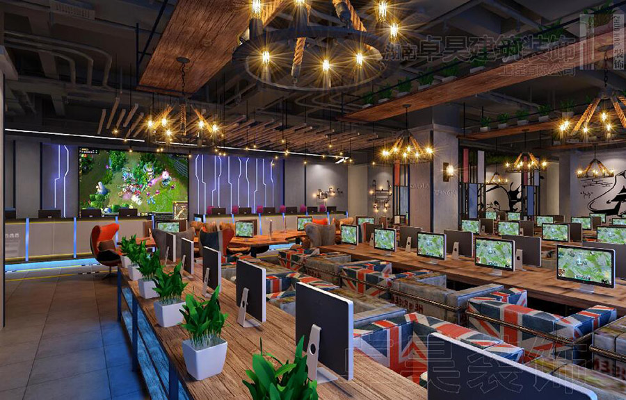 長(zhǎng)沙行業(yè)動(dòng)態(tài)裝修公司網(wǎng)吧如何裝修既省錢又賺錢裝修風(fēng)格效果圖