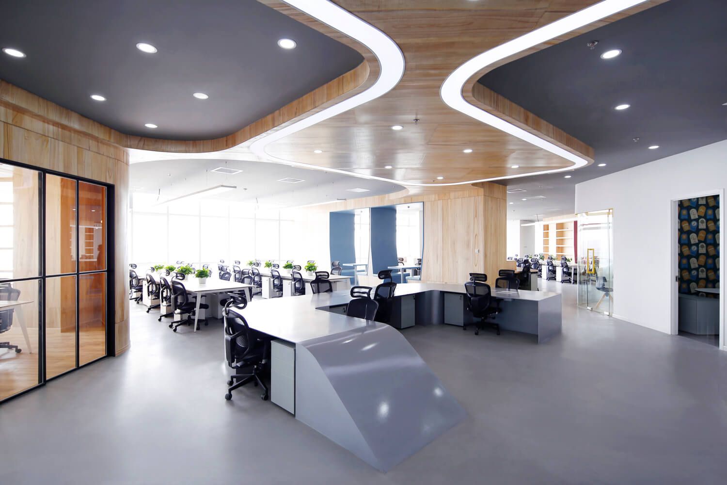 岳陽辦公室裝修燈具裝飾技巧與石材施工工藝效果圖 岳陽辦公室裝修燈具裝飾技巧與石材施工工藝效果圖